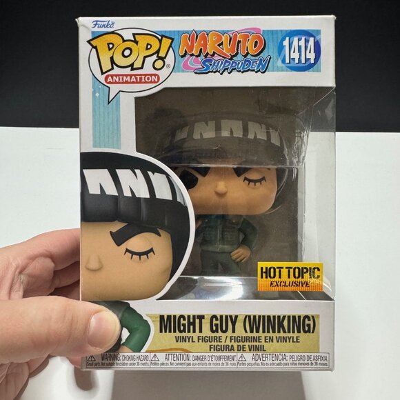 Funko Pop Animation, Naruto, Might Guy (Winking) 1414 - Picture 1 of 7